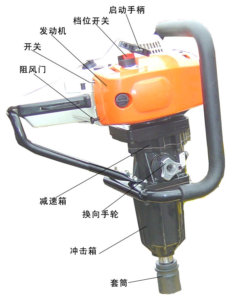 NLB-800型内燃螺栓扳手工作原理